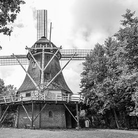 Wheat mill the Berk Barger-Compascuum by Martin Albers Photography