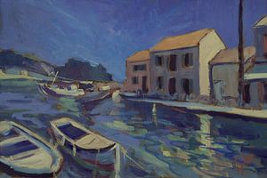 Loggos in blue
