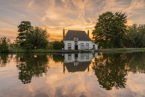 Sunset at the Ferry House