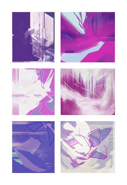 Selected 'Superpositions'-Series 58.2-A__2014 by Hans Zantman