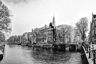 Zuiderkerk Amsterdam Nederland Zwart-Wit van Hendrik-Jan Kornelis thumbnail