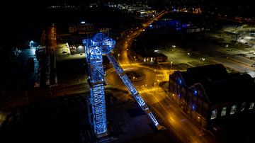 La mine Fürst Leopold illuminée
