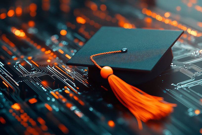 Graduation und digitale Technologie von Poster Art Shop
