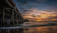 Santa Monica Zonsondergang van Mario Calma thumbnail