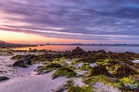 Coucher de soleil sur la côte bretonne par Gijs Rijsdijk Aperçu