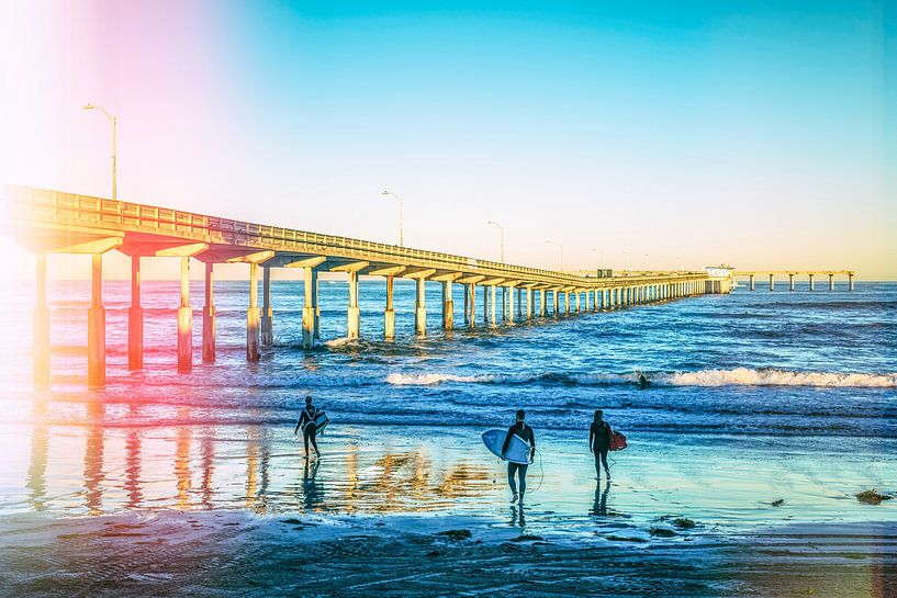 Vintage surfsessie van Joseph S Giacalone Photography