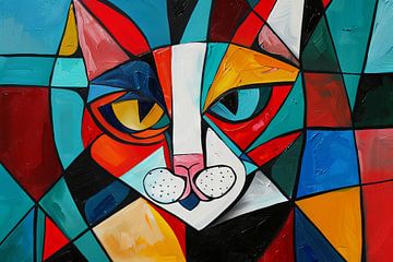 Kat - Kubisme van Poster Art Shop