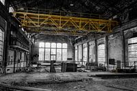 Die große Fabrik (schwarz-weiß)