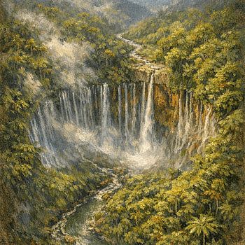 La cascade de Tumpak Sewu – Les mille cascades de Java oriental