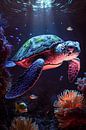 Sea Turtle - Magic of the Underwater World by Max Steinwald thumbnail
