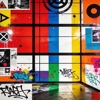 Urban Pop — Des couleurs vives mises en valeur dans un style moderne