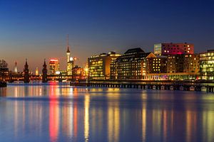 Berlin Skyline an der Spree