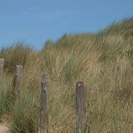 Strandopgang langs duinen in Katwijk van Rianne Ouwerkerk