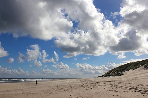 Wolkenlucht boven Vlieland