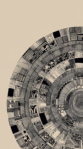 Abstract Circle Pattern