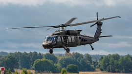 Schwedischer Sikorsky Hkp16A Black Hawk. von Jaap van den Berg