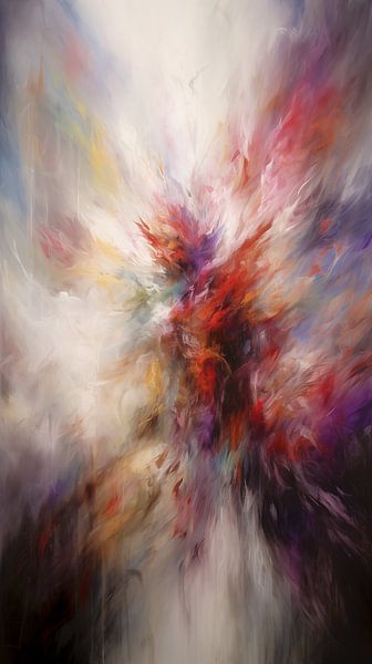 Peinture en mouvement "Dynamique" par Preet Lambon