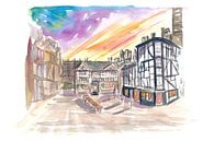 Shambles Square in Manchester England by Markus Bleichner thumbnail