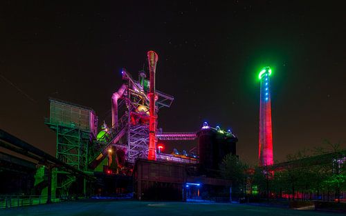 Oude staalfabriek in Duisburg