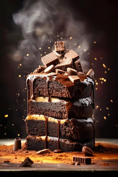 A World of Sweets 2 #cakes #cookies #chocolate by JBJart Justyna Jaszke