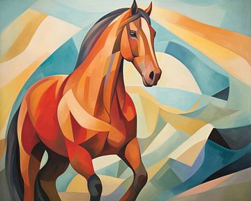 Horse by Wonderful Art