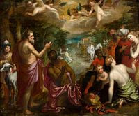 Painting, The Baptism of the Elder of Queen Candace of Ethiopia