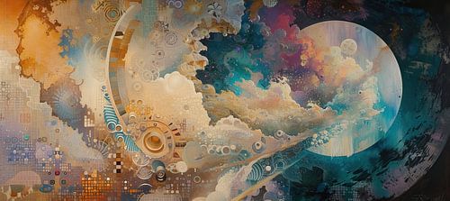 Cosmic Abstract | Cosmic Harmony Voyage