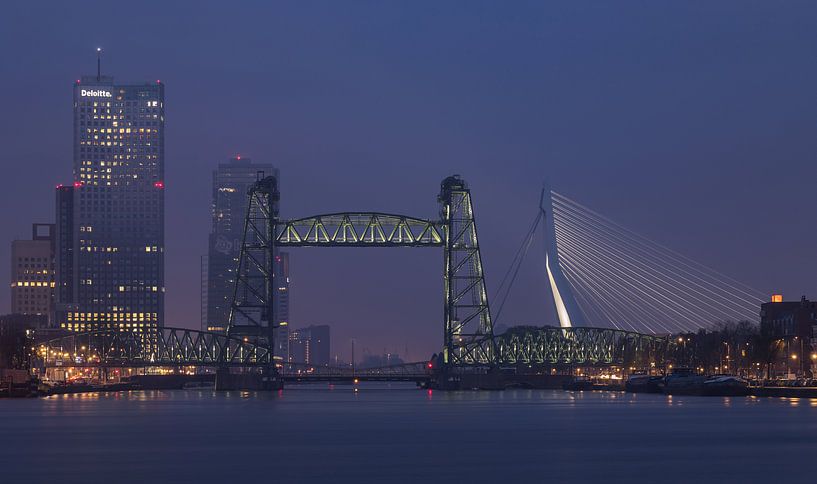 De Hef in Rotterdam with its new lighting by MS Fotografie | Marc van der Stelt