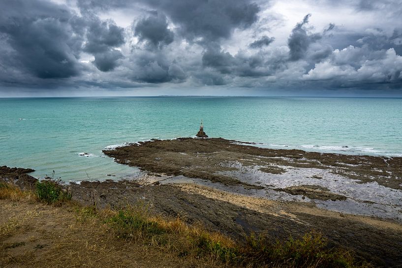 Thunderstorm on the coast of Granville | France by RB-Photography