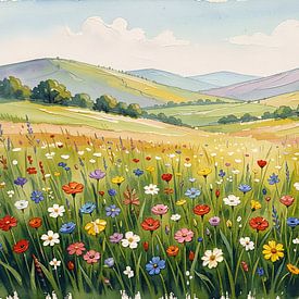 summer width by Kristin M