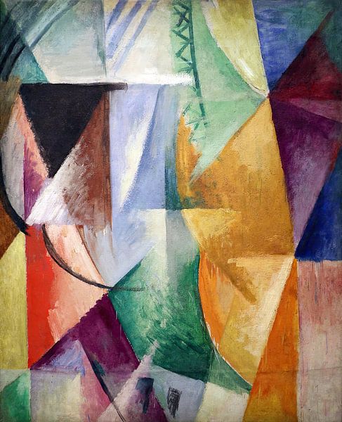 Ein Bildnis von Robert Delaunay by Peter Balan