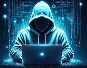 Hacker mit Laptop