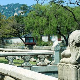 Gyeongbukgung-Palast in Seoul, Südkorea von Coco Everts