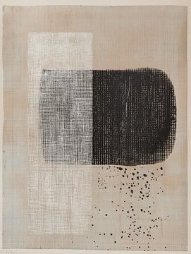 Wabi-sabi, modern en abstract van Japandi Art Studio