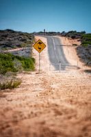 Straße im australischen Outback