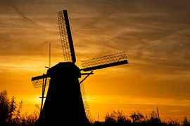 Sunrise Mills Kinderdijk by Chantal de Vries
