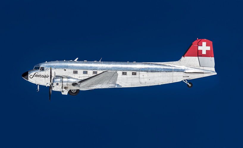 Vliegtuig Dakota, Douglas DC-3 van Inge van den Brande