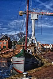mooi uitzicht op vissersdorpje en boten by foto-fantasie foto-fantasie