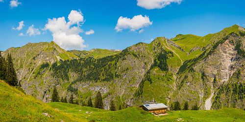 berghut in de Oytal, Allgäu