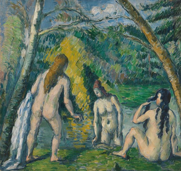 Drie baders (1879-1882) van Peter Balan