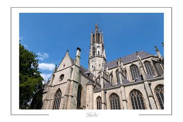 Hulst Zeeland Netherlands Saint Willibrordus basilica by Richard Wareham
