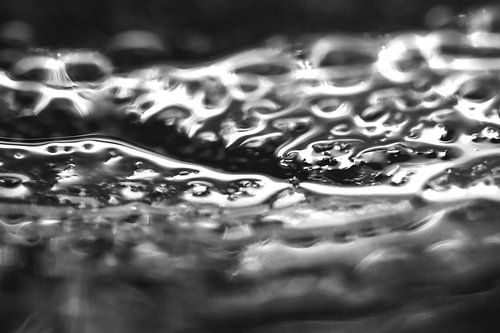 Macro photography ice