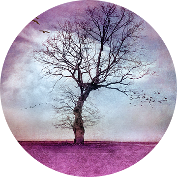 ATMOSPHERIC TREE van INA FineArt