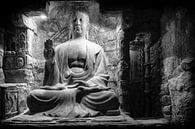 Drie dingen kunnen niet lang verborgen blijven : de zon, de maan, en de waarheid, Buddha van Hans Brinkel thumbnail