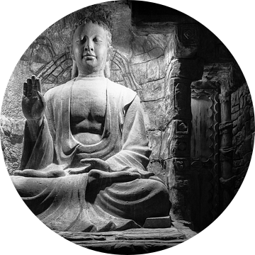 Drie dingen kunnen niet lang verborgen blijven : de zon, de maan, en de waarheid, Buddha van Hans Brinkel