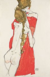 Mutter und Tochter, Egon Schiele
