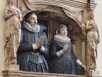 York Minister - statues de nobles en prière