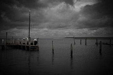 Texel, de oude haven van Cocksdorp