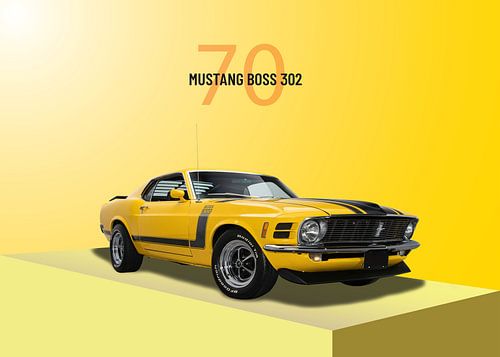 1970 MUSTANG BOSS 302