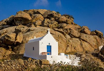 Church on Mykonos, Greece by Adelheid Smitt